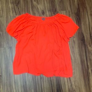 Women’s Vibrant Orange Blouse